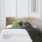 Grooved Wooden Bed Headboard for Divan Bases - view 1