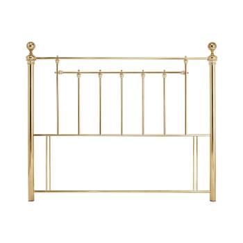 Benjamin brass headboard by Serene.