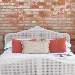 bed headboards made of rattan for divan beds