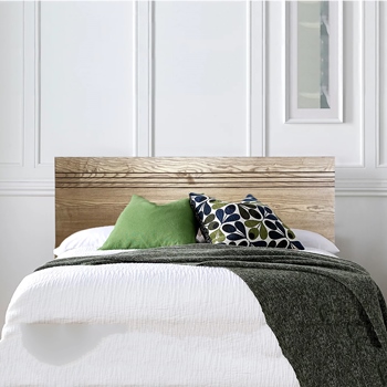 Grooved Wooden Bed Headboard for Divan Bases
