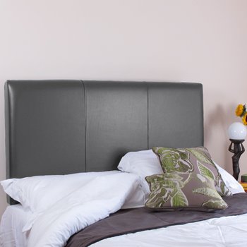 Heritage Style Real Leather Headboard, Full Size Leather Headboard