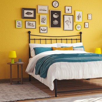 Kensington Hand Forged Iron Headboard