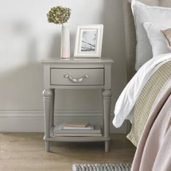 Montreux urban bedside 1 drawer by Bentley Designs.