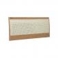 Plymouth rattan curved headboard. - view 1