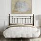 Gloucester antique brass headboard. - view 1
