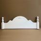 Windsor white wooden headboard for divan beds - view 1