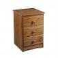 Windsor 3 Drawer Bedside - view 1