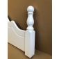 Windsor white wooden headboard for divan beds - view 2