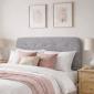 Camilla Upholstered Divan Bed Headboard - view 3