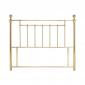 Benjamin brass headboard by Serene. - view 1