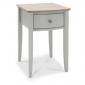 Whitby Scandi one drawer bedside from Bentley Designs - view 2