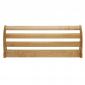 Newquay horizontal slatted headboard. - view 1