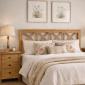 Buckingham Solid Oak Divan Bed Headboard  - view 1