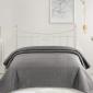 Marseilles beige metal headboard - view 1