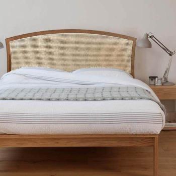 Rhyl Ablington Rattan Cane Style Divan Bed Headboard