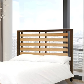 Naples Solid Oak Bed Headboard for Divan Beds