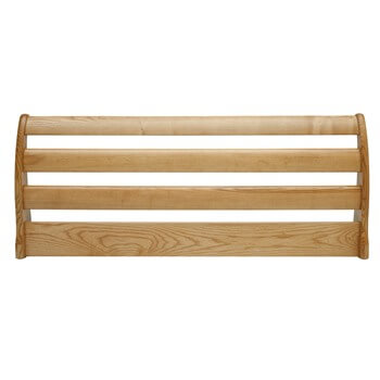 Newquay horizontal slatted headboard.