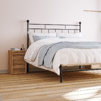 Richmond Hand Forged Iron Headboard