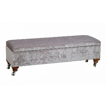 Rossini plain ottoman by Stuart Jones.