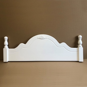 Windsor white wooden headboard for divan beds
