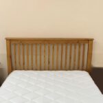 Chelsea wooden pine divan bed headboard