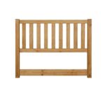 Shaker wooden pine divan headboard