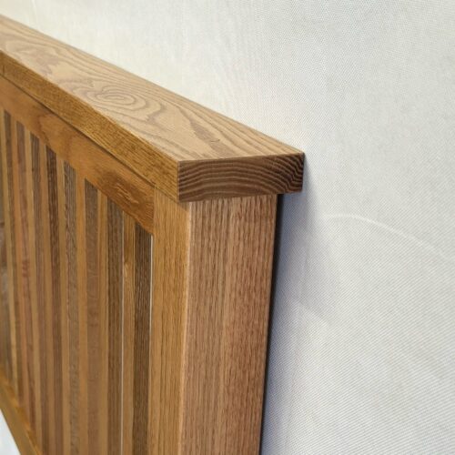 Chelsea solid oak headboard top rail
