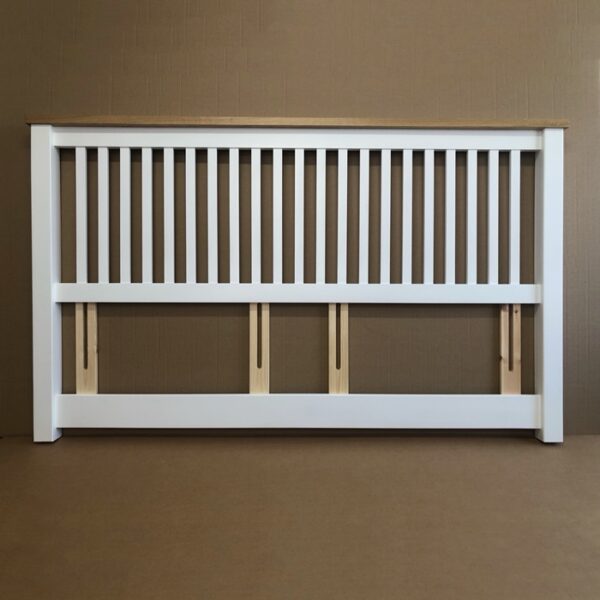 Chelsea two tone oak top headboard