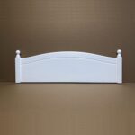 Duchess wooden headboard white divan headboard