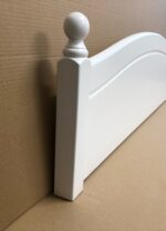 Duchess wooden headboard white headboard