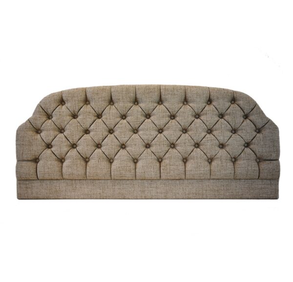 Elba upholstered divan bed headboard