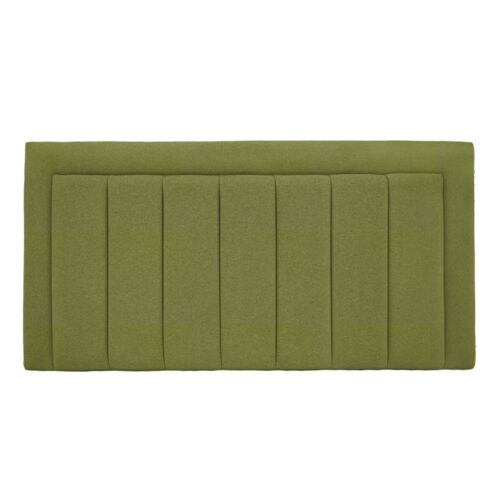 Frame fluted upholstered divan bed headboard