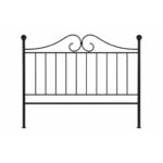 Balmoral iron metal diva headboard