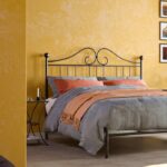 Balmoral iron metal black headboard
