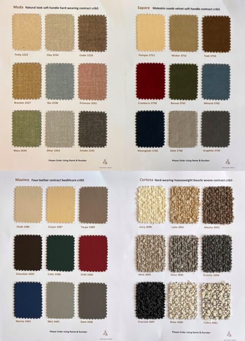 hotel contract swatches