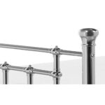 Kensey chrome metal finial