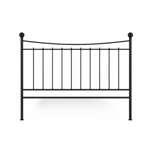 Kensington iron metal black headboard