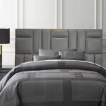 Mondrian Real Leather Bed Headboard For Divan Beds