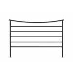 oxford iron metal headboard black headboard