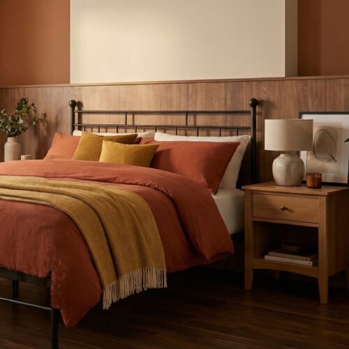 Richmond iron metal black headboard
