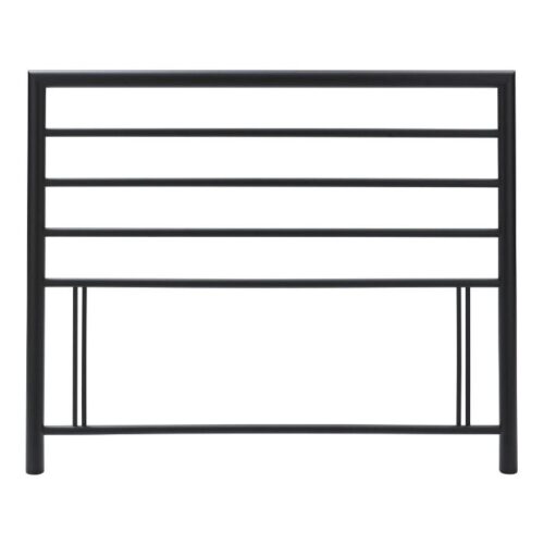 Urban metal black matt headboard
