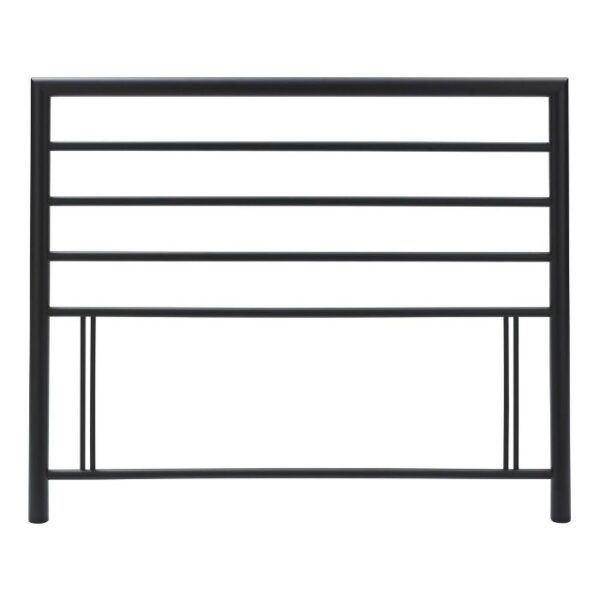 Urban metal black matt headboard