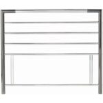Urban chrom and black chrome divan headboard