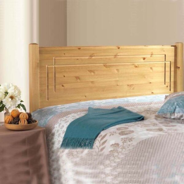 The Vegas Antique Pine Headboard For Divan Beds