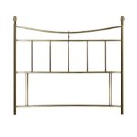 Warwick antique brass headboard