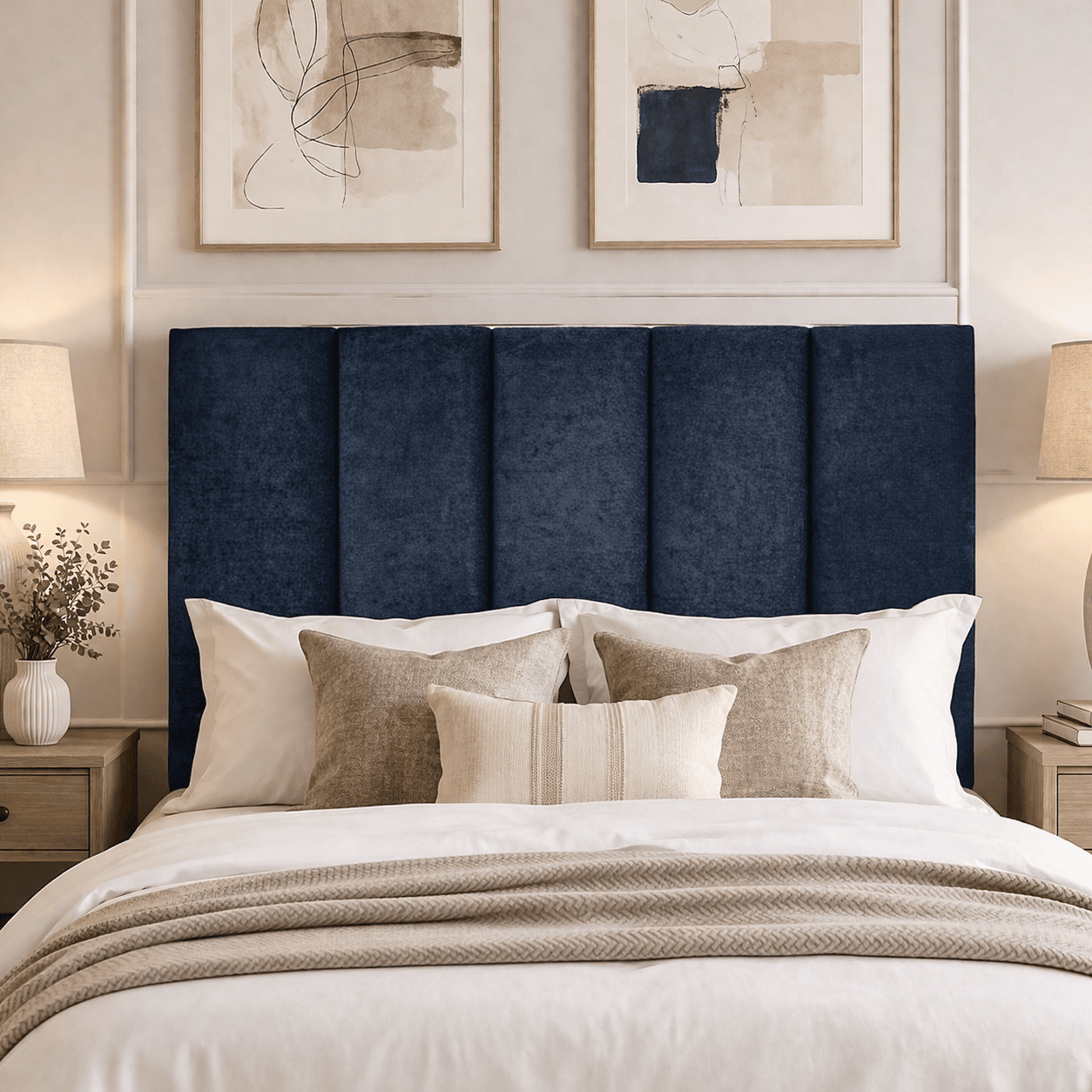 Upholstered headboards for all uk size divan beds