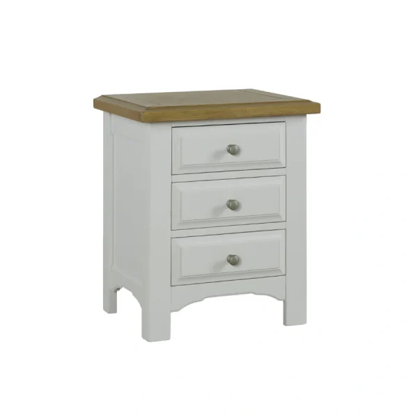 Eden 3 Drawer Bedside Table